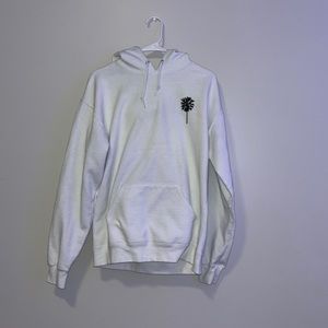 White palm tree California hoodie M